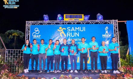 งดงามด้วยรอยยิ้ม เต็มเปี่ยมด้วยน้ำใจ บริการด้วยหัวใจ โรงพยาบาล ไทยอินเตอร์เนชั่นแนล  Samui Run2022
